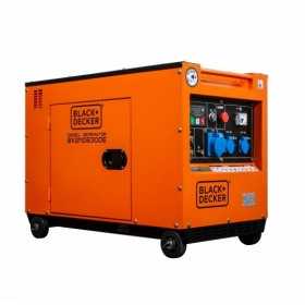 Generator curent electric Black+Decker BXGND6300E, Diesel, 6.3 KVA