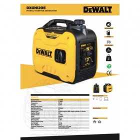 Generator-Invertor DeWalt DXGNI20E, 2000W