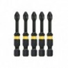 Set 5 capete pivotante de torsiune DeWalt DT7997T, PH1, 57MM, 5PK, FLEXTORQ