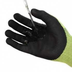 Manusi Profesionale DeWalt DPG855L, HI-VIS CUT D GRIP, Marime L
