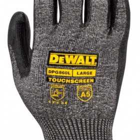 Manusi Profesionale DeWalt DPG860L, CUT D, Touchscreen, Marime L