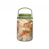 Borcan sticla cu capac verde Pasabahce Harvest 5 L 