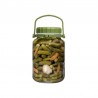 Borcan sticla cu capac verde Pasabahce Harvest 5 L 