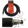 Furtun 6 m Black&Decker negru 41904