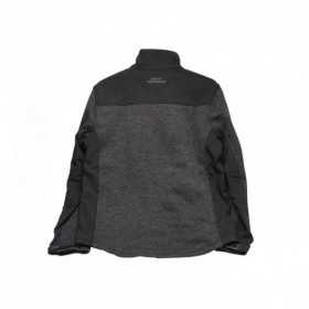 Fleece Tricotat Stanley Arizona STW40005-013-L, cu fermoar, buzunar la piept cu fermoar si insertii soft shell, Marime L