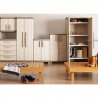 Dulap pentru atelier, garaj, din polipropilena, depozitare unelte, beige, 4 rafturi, Keter Excellence 89x54x182 cm, inchidere lacat