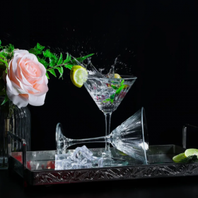 Set 4 pahare martini Pasabahce Elysia 220 ml
