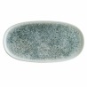 Platou oval portelan Bonna Lunar Ocean Blue 34 cm 
