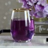 Set 6 pahare apa Pasabahce Amber Golden Touch 350 ml
