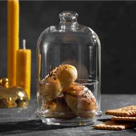Platou servire cu capac midi Pasabahce Patisserie 505 ml
