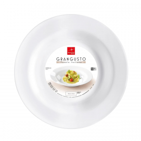 Farfurie rotunda paste opal Bormioli Grangusto 4.9cm x29.5cm