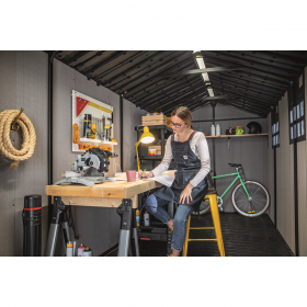 Pachet Casuta de gradina Keter Oakland 757 + 2 x Kit Extensie 7515