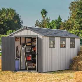 Pachet Casuta de gradina Keter Oakland 757 + 2 x Kit Extensie 7515