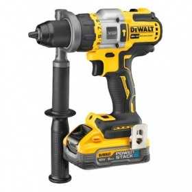 Masina de insurubat si gaurit, cu percutie, DeWALT, DCD999H2T, cu acumulator, 18 V, 67 Nm, 2000 rpm