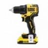 Autofiletanta DeWALT, DCD708S2T, cu acumulator, 18 V, 1.5AH, 65 Nm, 0-450  / 0-1650 rpm 