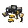 Set Masina De Gaurit Si Insurubat DeWalt DCK2062M2T, 18 V, XR, 2 x Acc 4 Ah, Brushless 