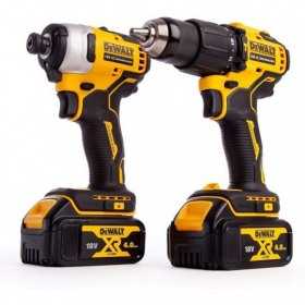 Set Masina De Gaurit Si Insurubat DeWalt DCK2062M2T, 18 V, XR, 2 x Acc 4 Ah, Brushless