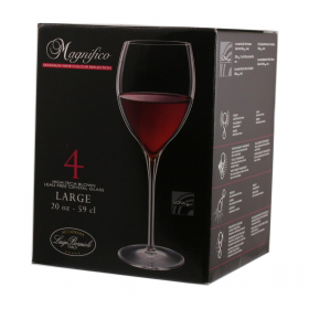 Set 6 pahare vin large Luigi Bormioli Magnifico 590 ml