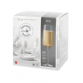 Set 6 Pahare Sampanie Bormioli Nexo 240 ml