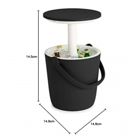 Mini Bar Gradina Rotund Grafit Keter Cool Bar