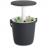 Mini Bar Gradina Rotund Grafit Keter Cool Bar 