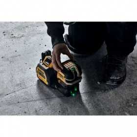 Nivela laser cu linii si puncte DeWalt DCE822NG18, raza verde, 30 m, compatibila cu acumulator XR 12V si 18V, in valiza TSTAK