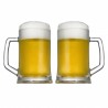 Set 2 halbe bere Pasabahce Pub 380 ml 
