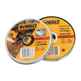 Disc DeWalt DT42340TZ, 125 mm x 1.2 mm x 22.23mm, 10 pcs