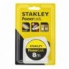 Ruleta PowerLock Stanley 0-33-198, clasic cu carcasa ABS, 8 m x 25 mm