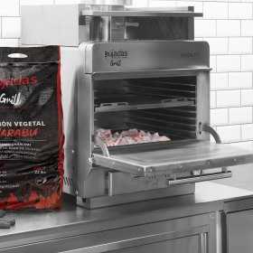 Cuptor si grill profesional pe carbuni Pujadas Oven 90 Inox