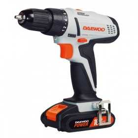 Masina de gaurit, cu impact, Daewoo, DALD180Q, cu acumulator, 18 V, 36 Nm, 0 - 400 / 1500 rpm