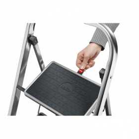 Scara aluminiu Hailo K70 StandardLine, Trepte pliante, 3 trepte