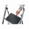 Scara aluminiu Hailo K70 StandardLine, Trepte pliante, 3 trepte 