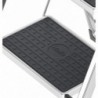 Scara aluminiu Hailo K70 StandardLine, Trepte pliante, 3 trepte 
