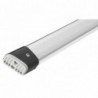 Scara aluminiu Hailo D60 StandardLine, Trepte pliante, 2x2 trepte 