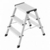 Scara aluminiu Hailo D60 StandardLine, Trepte pliante, 2x3 trepte 