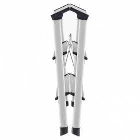 Scara aluminiu Hailo D60 StandardLine, Trepte pliante, 2x3 trepte