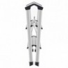 Scara aluminiu Hailo D60 StandardLine, Trepte pliante, 2x3 trepte 