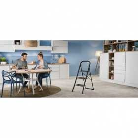 Scara din otel Hailo K44 Standard Line, 3 trepte