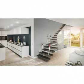 Scara aluminiu Hailo TP1, Platforma scara