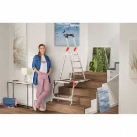 Scara aluminiu Hailo TP1, Platforma scara