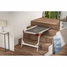 Scara aluminiu Hailo TP1, Platforma scara