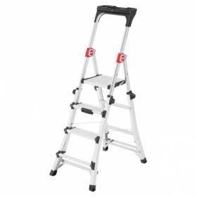Scara aluminiu Hailo TL100 TopLine, Scara telescopica