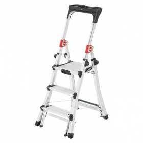 Scara aluminiu Hailo TL100 TopLine, Scara telescopica