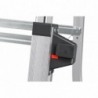 Scara aluminiu Hailo TL100 TopLine, Scara telescopica 