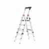 Scara aluminiu Hailo TL100 TopLine, Scara telescopica 