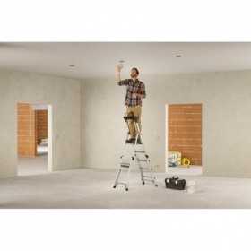 Scara aluminiu Hailo TL100 TopLine, Scara telescopica
