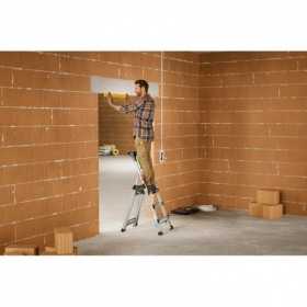 Scara aluminiu Hailo TL100 TopLine, Scara telescopica