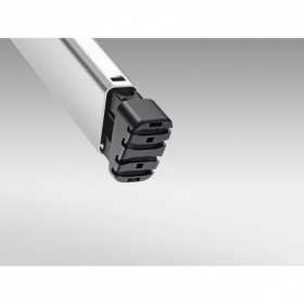 Scara aluminiu Hailo L100 TopLine, Scara de siguranta pentru uz casnic, 5 trepte