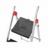 Scara aluminiu Hailo L100 TopLine, Scara de siguranta pentru uz casnic, 6 trepte 